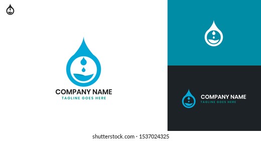 Abstract logo - All elements on this template are editable with vector software.