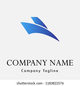 Abstract Logo with Bird illustration. Eagle Head logo illustration for any type of business (EXCLUSIVE LOGO, ONCE ITS SOLD, I WILL DELETED THIS LOGO IF BUY A EXCLUSIVE LICENSE)
