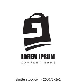 abstract logo black color on white background. vector logo design black and white, Vector Illustration. 