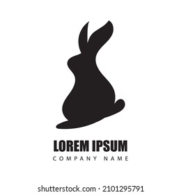 abstract logo black color on white background. vector logo design black and white, Vector Illustration. 