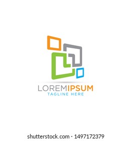 Abstract Logo For Business And Advertising Company