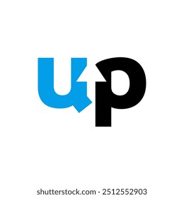 Abstractas la Plantilla del diseño del logotipo del negocio con el símbolo de la flecha.