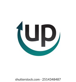 Abstractas la Plantilla del diseño del logotipo del negocio con el símbolo de la flecha.
