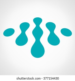 Abstract logo. Business symbol. Vector illustration.
