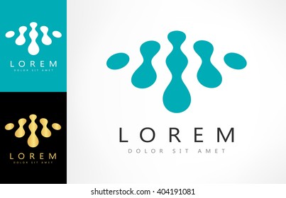 Abstract logo. Business symbol. Vector illustration.