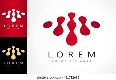 Abstract logo. Business symbol. Vector illustration.