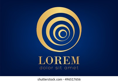 Abstract logo. Business symbol. Vector illustration.