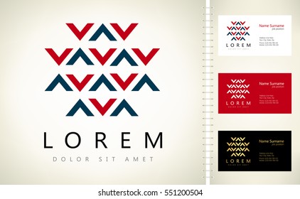 Abstract logo. Business symbol. Vector illustration.