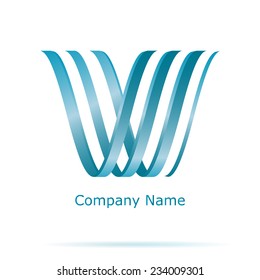 Abstract Logo business. Vector