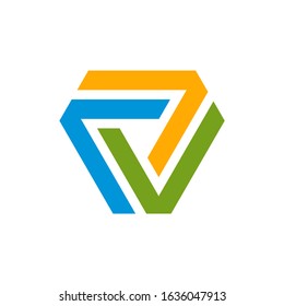 Abstract Logo can be used for company, icon, and others.