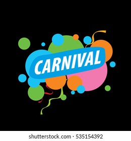 Abstract logo carnival