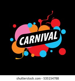 Abstract logo carnival