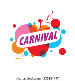 Abstract logo carnival