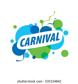 Abstract logo carnival