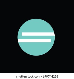 abstract logo circle vector