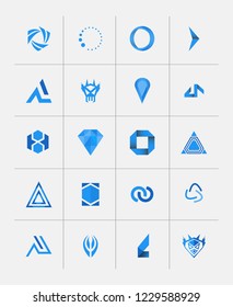Abstract Logo Collection Set