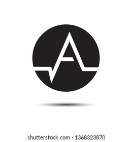 Abstract logo for company branding and identity.