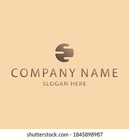 An abstract logo for a company, business center or financial company. Logo design template. Symbol, icon for business. Vector illustration.