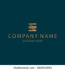 Logo abstracto para la empresa. Plantilla de diseño de logotipo. Símbolo, icono para los negocios.