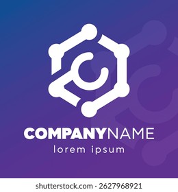 Abstract logo company vector design