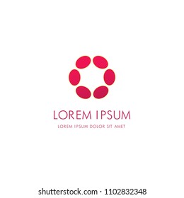 Abstract logo. Concept and design. Vector illustration