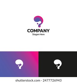 Abstraktes Logo-Konzept Vorlage Kollektion