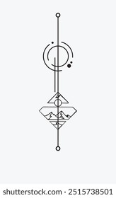 Un logotipo abstracto fresco y bueno