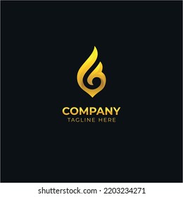 abstract logo creation with letter g