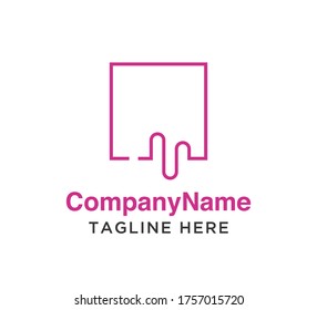 Abstract logo creative design company