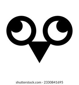 Abstract logo Creative minimalist design. Beautiful and simple elements Beautiful and simple elements. Letter O bird's eye modern technology monogram icon background for personal or company