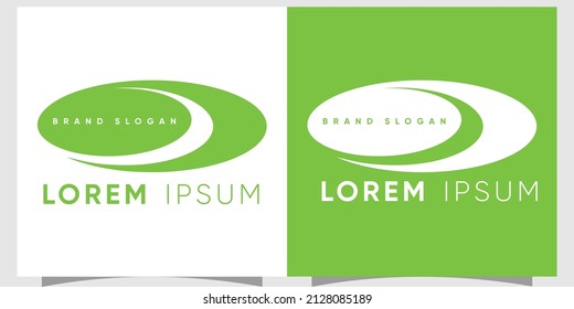 Abstract logo with creative modern syle Premium Vector