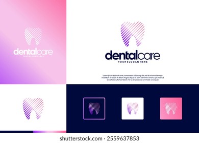 abstract logo dental , hygienic , service , design vector illustration.