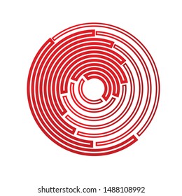 abstract logo design about energy