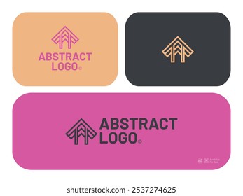 Design de logotipo abstrato para todos os tipos de negócios ou empresa