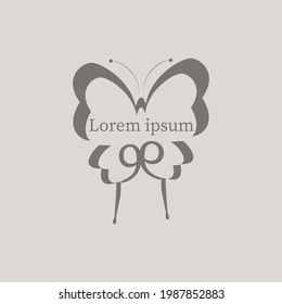 abstract logo design. basic M. illustration vector