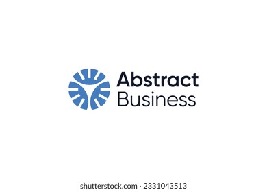 Abstract logo design for business company