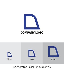 abstract logo design, can be used for brand and company
