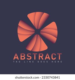 The abstract logo design is a captivating representation of creativity and innovation. Its fluid and organic shapes come together harmoniously, creating a sense of movement and energy. The design inco