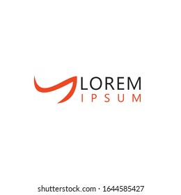 Abstract logo design checklist with letter A