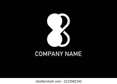 Abstract logo design collection branding identity concept modern geometric shape logo