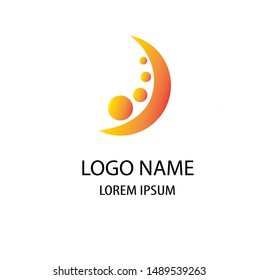 abstract logo design with color combinations