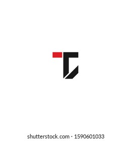 Abstract Logo Design Combinations Letter TC, T and C