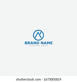 Combinaciones de diseño de logotipos abstractos Carta de A y K