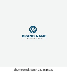 Combinaciones de diseño de logotipos abstractos Carta de H y V