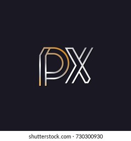 Abstract Logo Design Combinations Letter P Stock Vector (Royalty Free ...