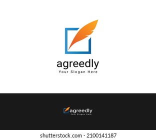 Abstract Logo Design For Company