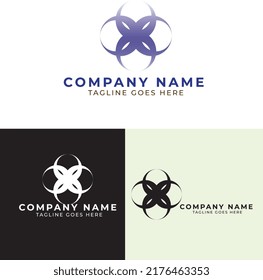  Diseño de logotipo abstracto - diseño de logotipo de la compañía