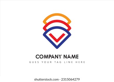 Abstract logo design for company
