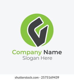 Abstract logo design for company