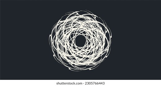 Abstract logo design concept.
modern splash and pattern logo.
abstract circle in an arranged form
